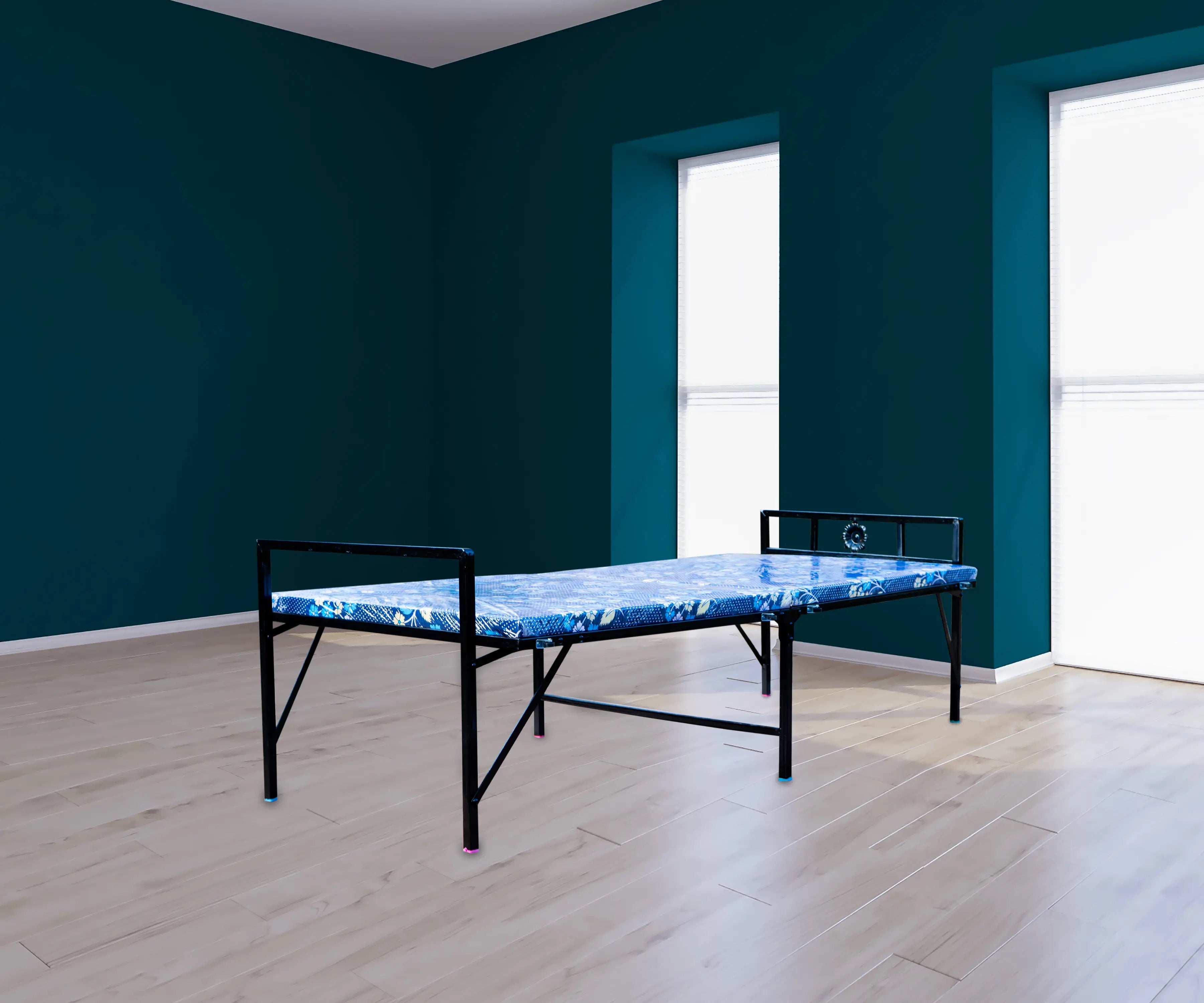 FourKay Model 4K CO 113 Single Bed with EPE Foam Mattress